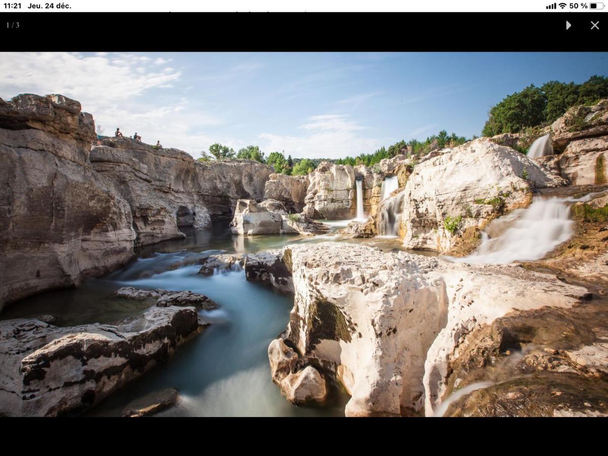 Appartement 3 Min A Pied Du Centre D'Uzes Parking Piscine 外观 照片
