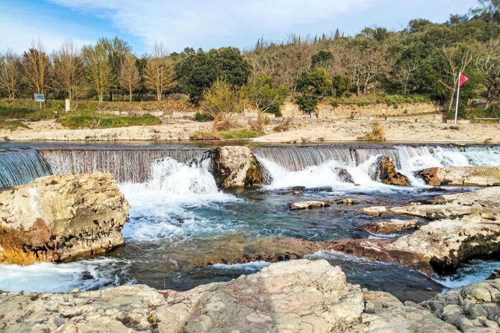 Appartement 3 Min A Pied Du Centre D'Uzes Parking Piscine 外观 照片